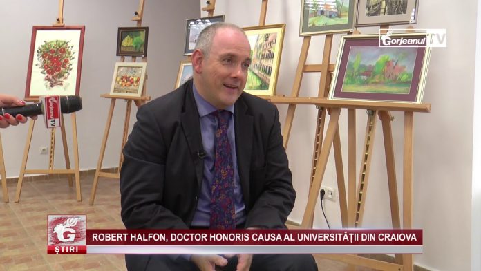 ROBERT HALFON, DOCTOR HONORIS CAUSA AL UNIVERSITĂȚII DIN CRAIOVA