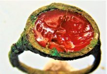 Pietre semiprețioase gravate, de epocă romană, descoperite în județul Gorj