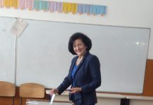Deputatul Elvira Șarapatin, la vot: Cred în educația primită în familie, de la mama și de la tatăl meu!