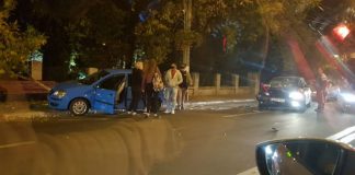 Șofer cu 1,09 mg/l alcool pur în aerul expirat, implicat într-o tamponare