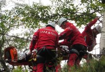 Galerie foto: salvamontiştii gorjeni, implicaţi într-un amplu exerciţiu de salvare