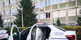 Mașină specială pentru arestați, la IPJ Gorj