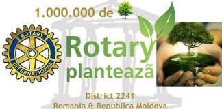Rotary plantează 200 de arbori la Bârsești