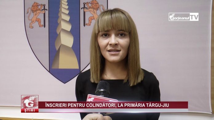 ÎNSCRIERI PENTRU COLINDĂTORI, LA PRIMĂRIA TÂRGU-JIU