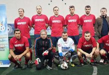 Minprest se menţine lider la minifotbal