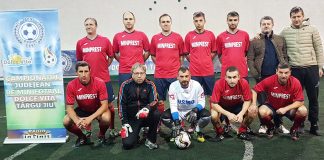 Minprest se menţine lider la minifotbal