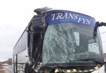 ACCIDENT grav în Brănești! DOUĂ autobuze de transport persoane s-au ciocnit