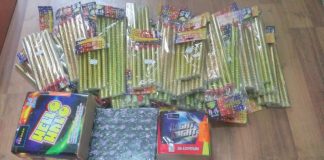 Chinez prins în timp ce vindea artificii fără autorizație, în Gorj