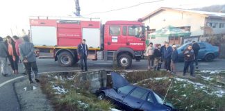 Accident la Bâlteni