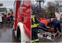 Șofer de tir, din Țicleni, rănit grav în accident la Simeria