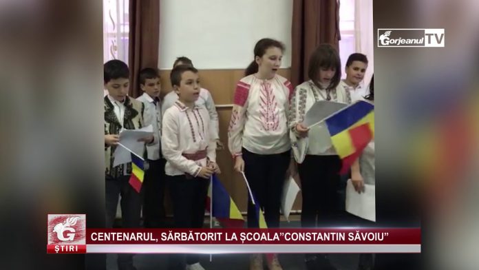 CENTENARUL, SĂRBĂTORIT LA ȘCOALA”CONSTANTIN SĂVOIU”