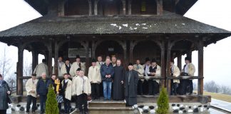 România în Anul Centenar – Corul bărbătesc din Finteuşul Mare, în Parohia Strâmba-Jiu, Oraşul Turceni, Gorj