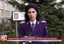DOSAR PENAL DUPĂ ACCIDENTUL DINTRE DOUĂ AUTOBUZE