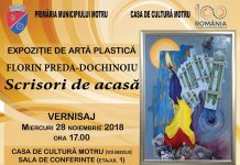Expoziția de pictură “Scrisori de acasă” se mută la Motru