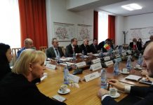 Senatorul Cârciumaru a primit la Parlament o delegație poloneză