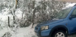 Mai multe autoturisme și-au distrus spoilerele pe drumul comunal din Văcarea și Ușurei!