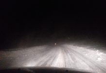 Drumul spre Rânca, închis din cauza viscolului
