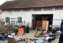 Percheziții făcute de polițiștii din Gorj într-o casă din Caraș-Severin