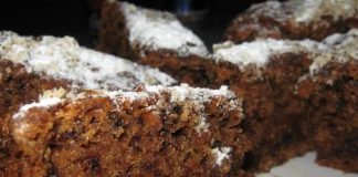 Rețeta săptămânii – Prăjitură cu mere şi nuci (de post)