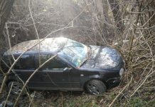 Femeie rănită într-un accident, după o depășire neregulamentară