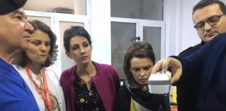 Membrii Rotary Târgu-Jiu au donat și la UPU un dispozitiv de vizualizare a venelor