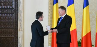 Distincție înmânată de Iohannis gorjeanului Mihnea Costoiu