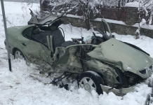 FOTO: Târgujian mort într-un accident la Vâlcea