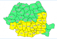 Atenționare meteo de vreme rea până duminică dimineață!