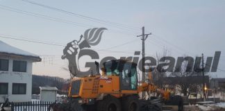 Motorul autogrederului Primăriei Berlești, sub sechestru în plină iarnă, pentru plata unor lucrări dubioase de ignifugare
