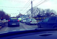 Trafic îngreunat pe podul Jiului urmare a schimbărilor impuse de Primăria Târgu-Jiu!