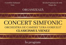 FOTO: Mâine, un nou concert simfonic marca Lyra Gorjului