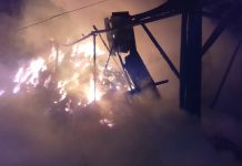 Incendiu violent, pus intenționat la Aninoasa