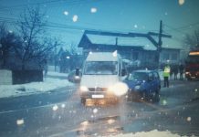 FOTO: Accident la Târgu-Jiu