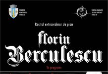 Florin Berculescu, în concert, sâmbătă, la Teatrul Dramatic