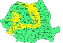 Codul galben de ninsori și vânt se menține până la ora 20:00!
