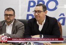 PONTA VREA ACȚIUNE PENTRU CERTIFICATELE DE CO2