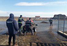 Primăria Târgu-Jiu a solicitat ajutor ISU pentru evacuarea apei din zona Narciselor