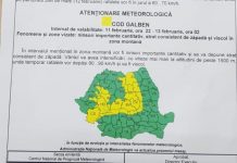 FOTO: Nordul judeţului Gorj, sub cod galben de ninsori