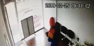 Autorul jafului de la Bumbești-Jiu este încă în libertate