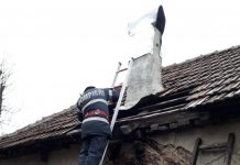 FOTO: Incendiu la Roșiuța