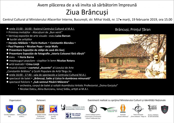 Vezi ce organizează Consiliul Județean Gorj, marți, la București!