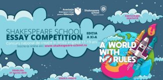 S-a dat start înscrierilor la concursul național Shakespeare School Essay: Premii, de peste 5000 de euro