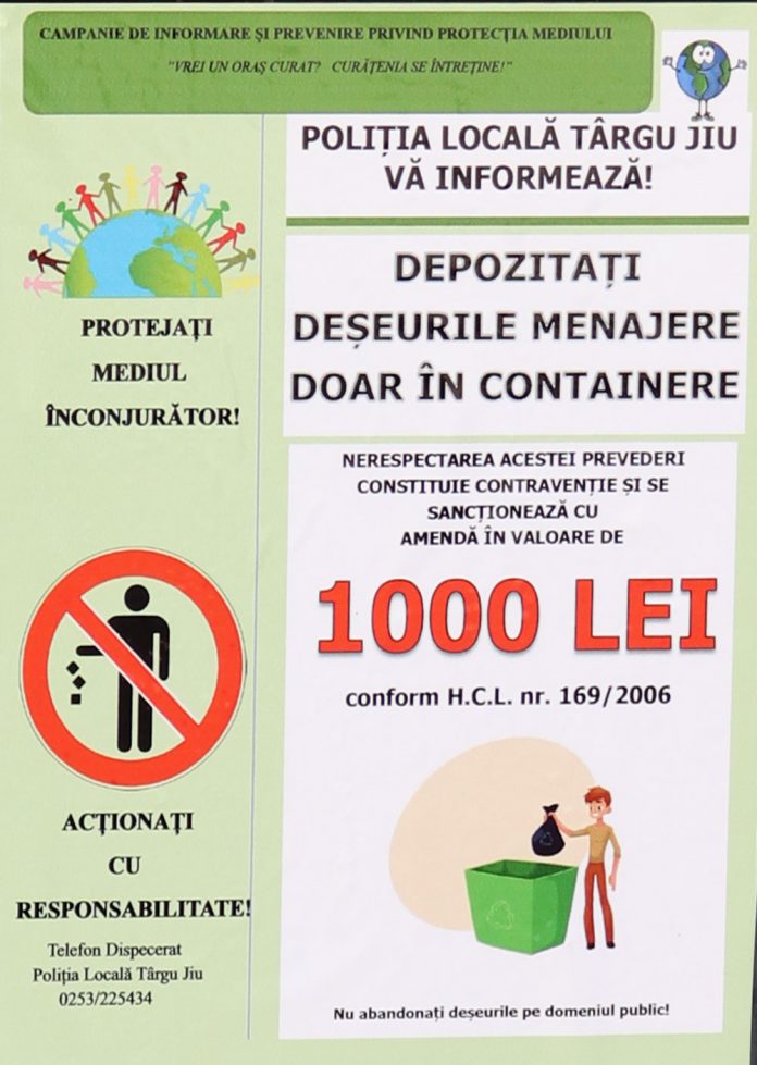 Poliţia Locală a demarat o nouă campanie