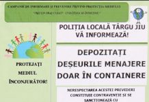 Campanie de salubrizare, demarată de Poliţia Locală