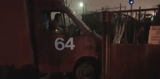 Intervenţie la o autoutilitară derapată