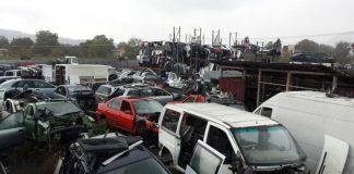 Control încheiat cu dosar penal la un centru de dezmembrări auto