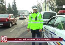 JAF LA O CASĂ DE SCHIMB VALUTAR DIN GORJ