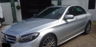 Autoturism de lux, confiscat la Plopșoru