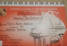 Pianist din Târgu-Jiu, premiat la Timişoara