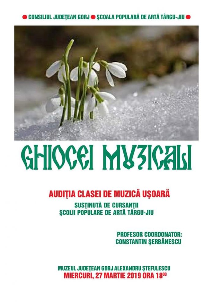 Mâine, un nou spectacol susținut de cursanții ȘPA Târgu Jiu